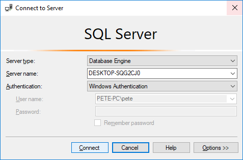 ms sql management studio 2008 r2 rename local server name