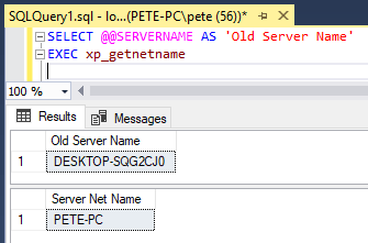 server sql name hostname hosts renaming registered sp computer currently drop