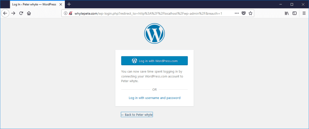 WordPress Login URL