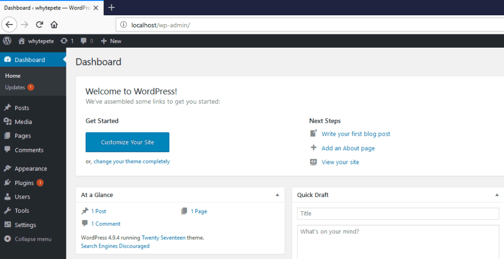 install wordpress mamp