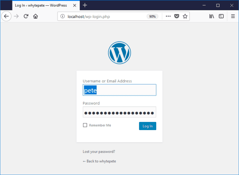 mamp wordpress login mamp wordpress login