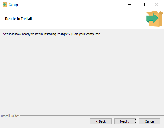 Postgres Install Windows