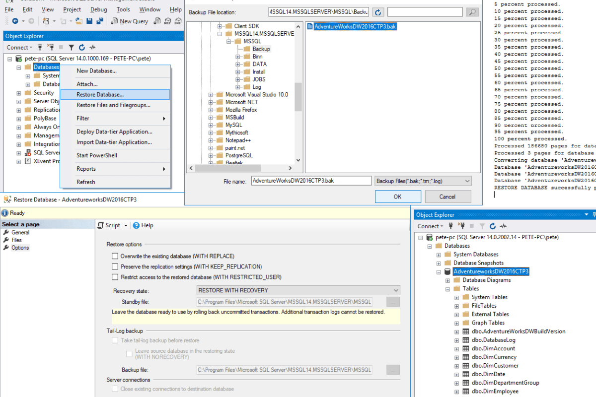 rebuild master database in sql server 2016 step by step rebuild master database in sql server 2016 step by step