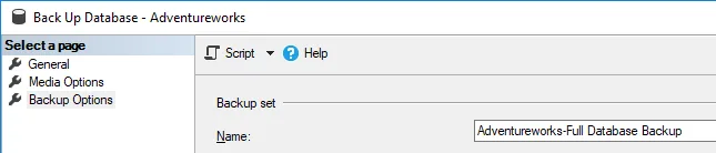 SQL Server Backup Generate Script