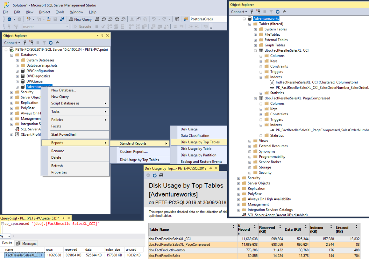 How To Check Table Sizes In SQL Server MSSQL DBA Blog