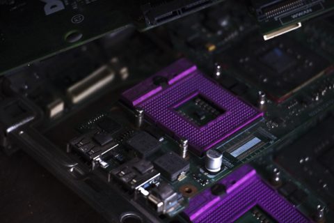 Tech Chip Purple