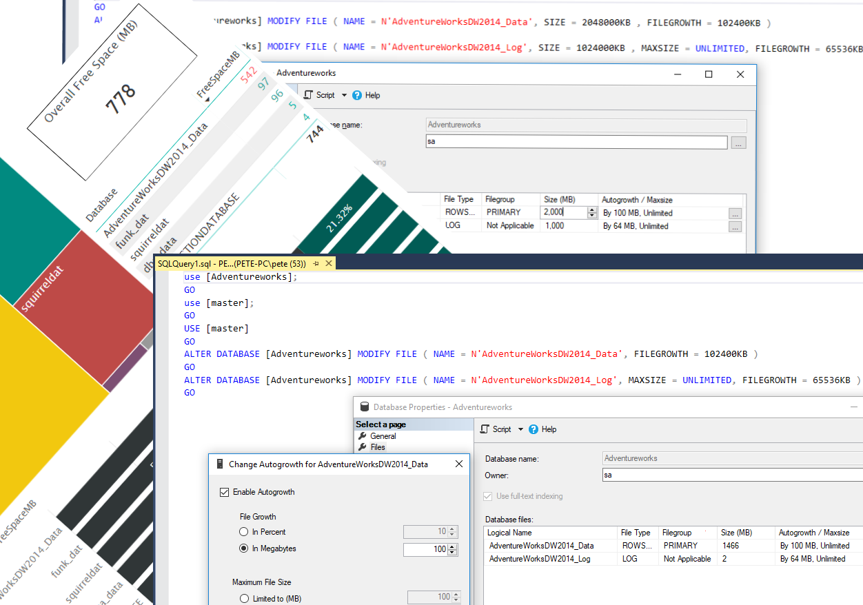 Database Growth Events in SQL Server