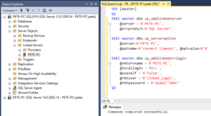 Creating a Linked Server to SQL Server - SQL DBA Blog