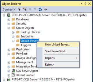 Creating a Linked Server to SQL Server - SQL DBA Blog
