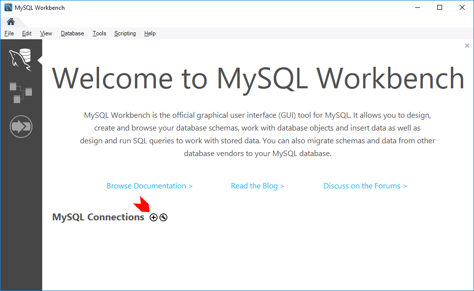 MySQL Workbench Add New Connection