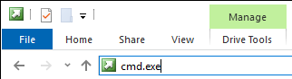 Open CMD from Folder