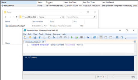 Running PowerShell Scripts as Scheduled Tasks in Windows - SQL DBA Blog