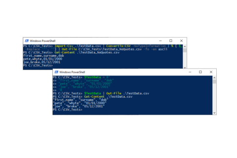 Remove Quotes From CSV PowerShell