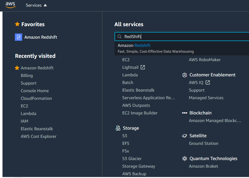 aws redshift wlm