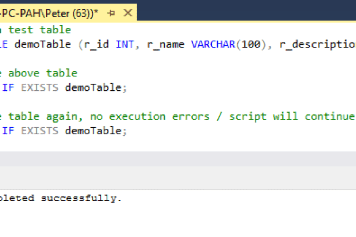 Sql server peter whyte