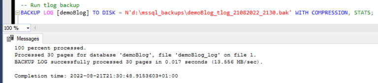 How to Backup a Database in SQL Server - SQL DBA Blog