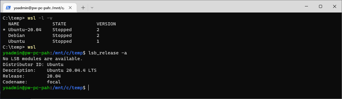 how-to-change-default-linux-distro-in-wsl-mssql-dba-blog