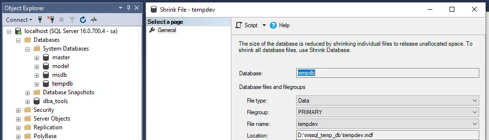 Move Temp DB SQL Server