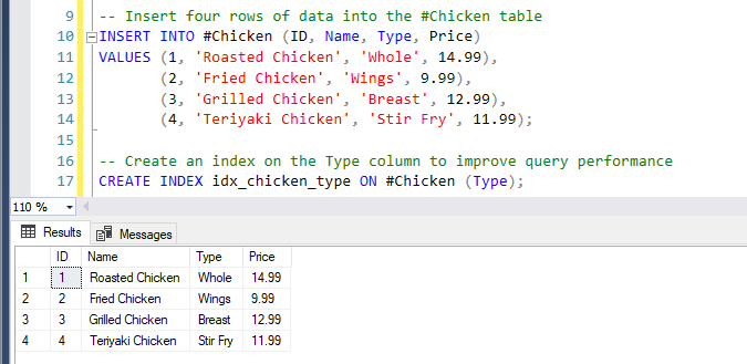 Create Temp Table Sql Cabinets Matttroy